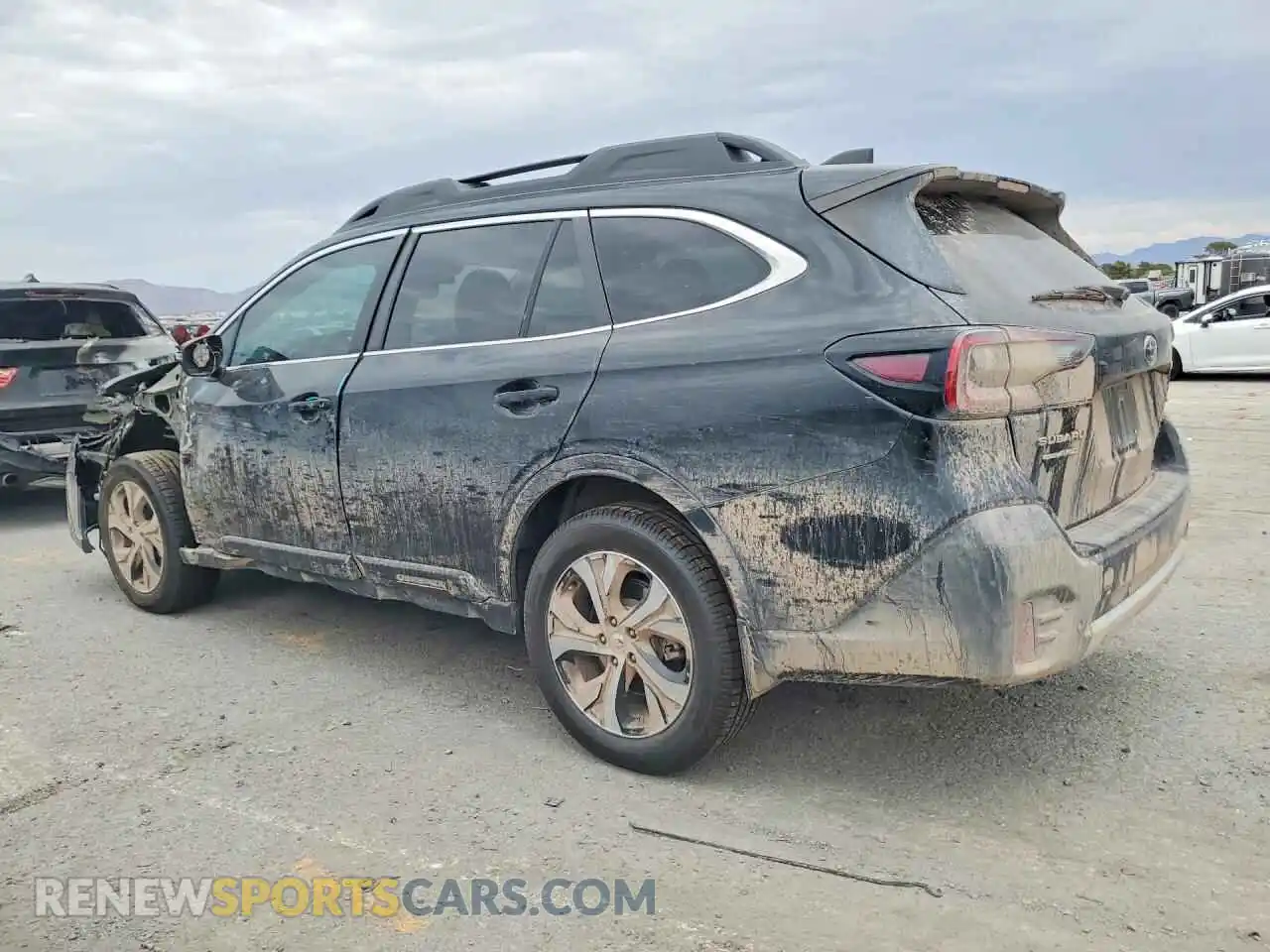 2 Photograph of a damaged car 4S4BTANC0N3134775 SUBARU OUTBACK 2022