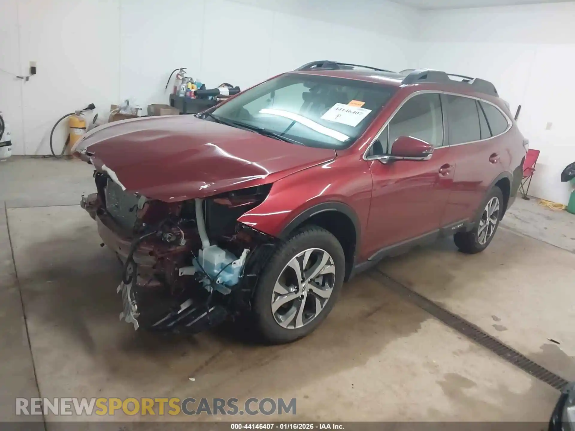 2 Photograph of a damaged car 4S4BTANC0N3198525 SUBARU OUTBACK 2022