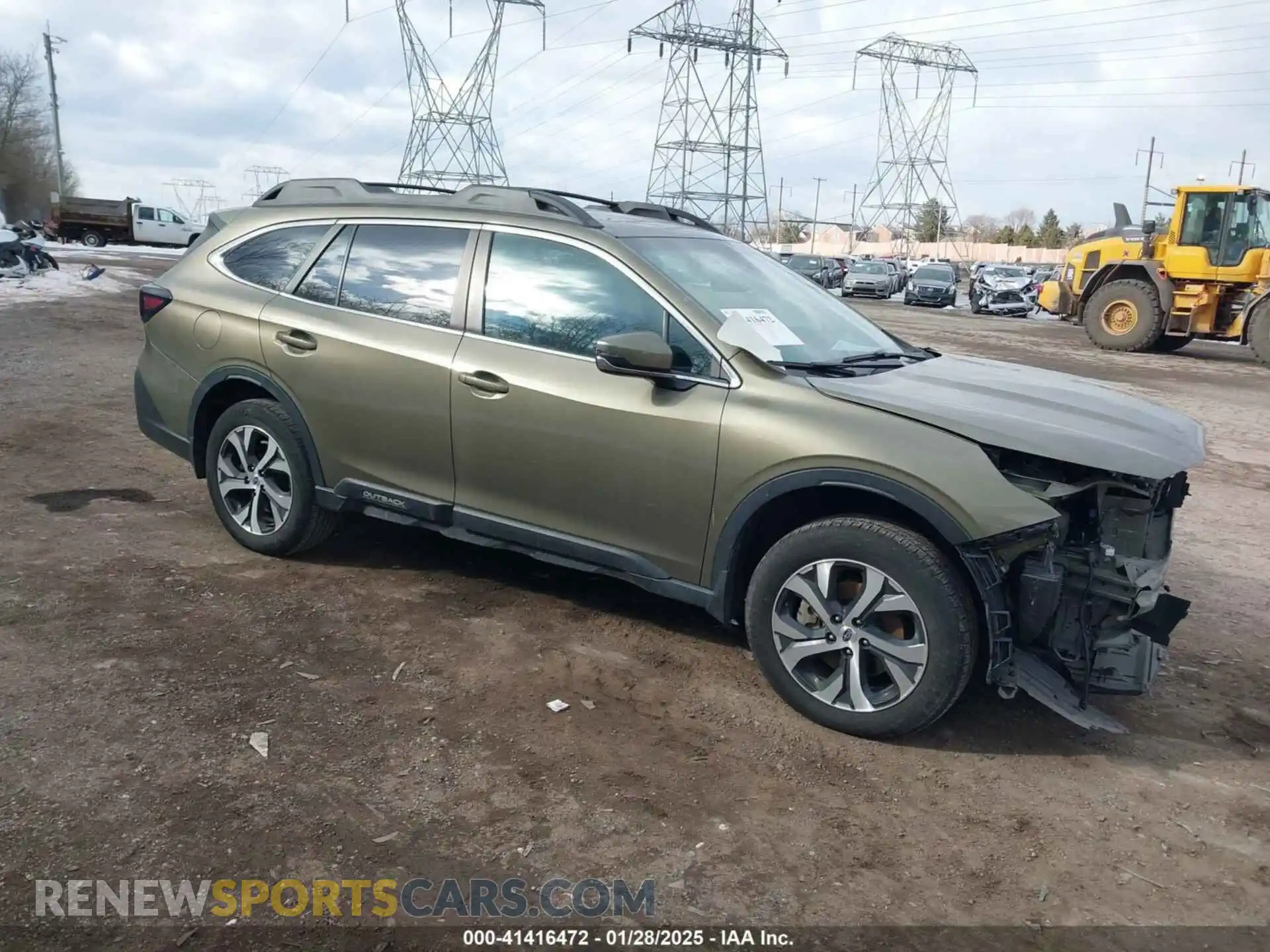 1 Фотография поврежденного автомобиля 4S4BTANC0N3205179 SUBARU OUTBACK 2022
