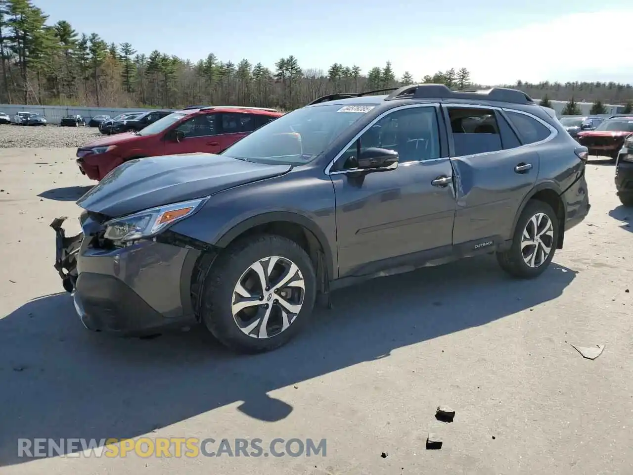 1 Photograph of a damaged car 4S4BTANC0N3225500 SUBARU OUTBACK 2022