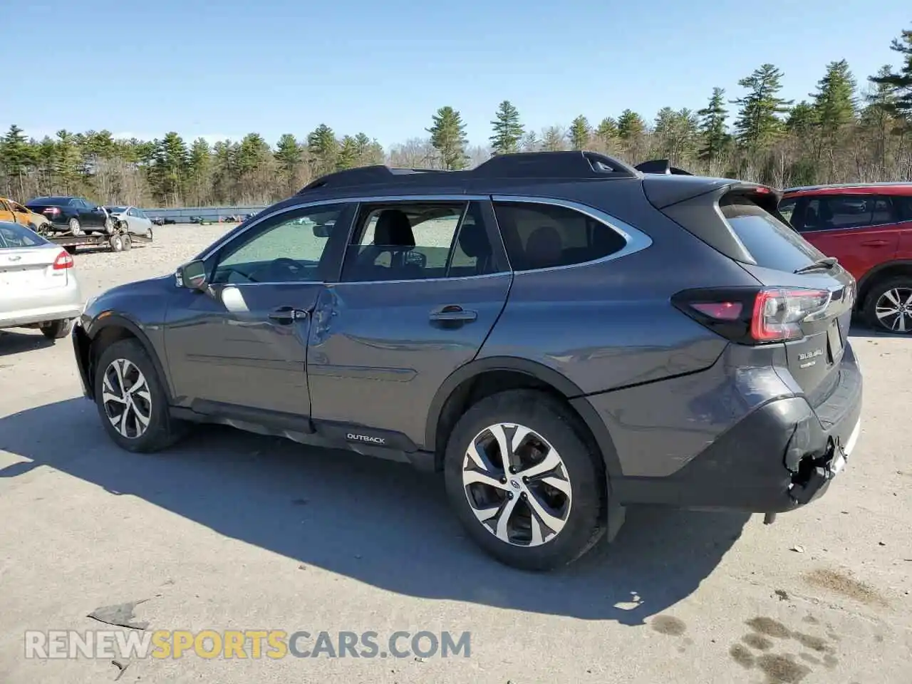2 Photograph of a damaged car 4S4BTANC0N3225500 SUBARU OUTBACK 2022