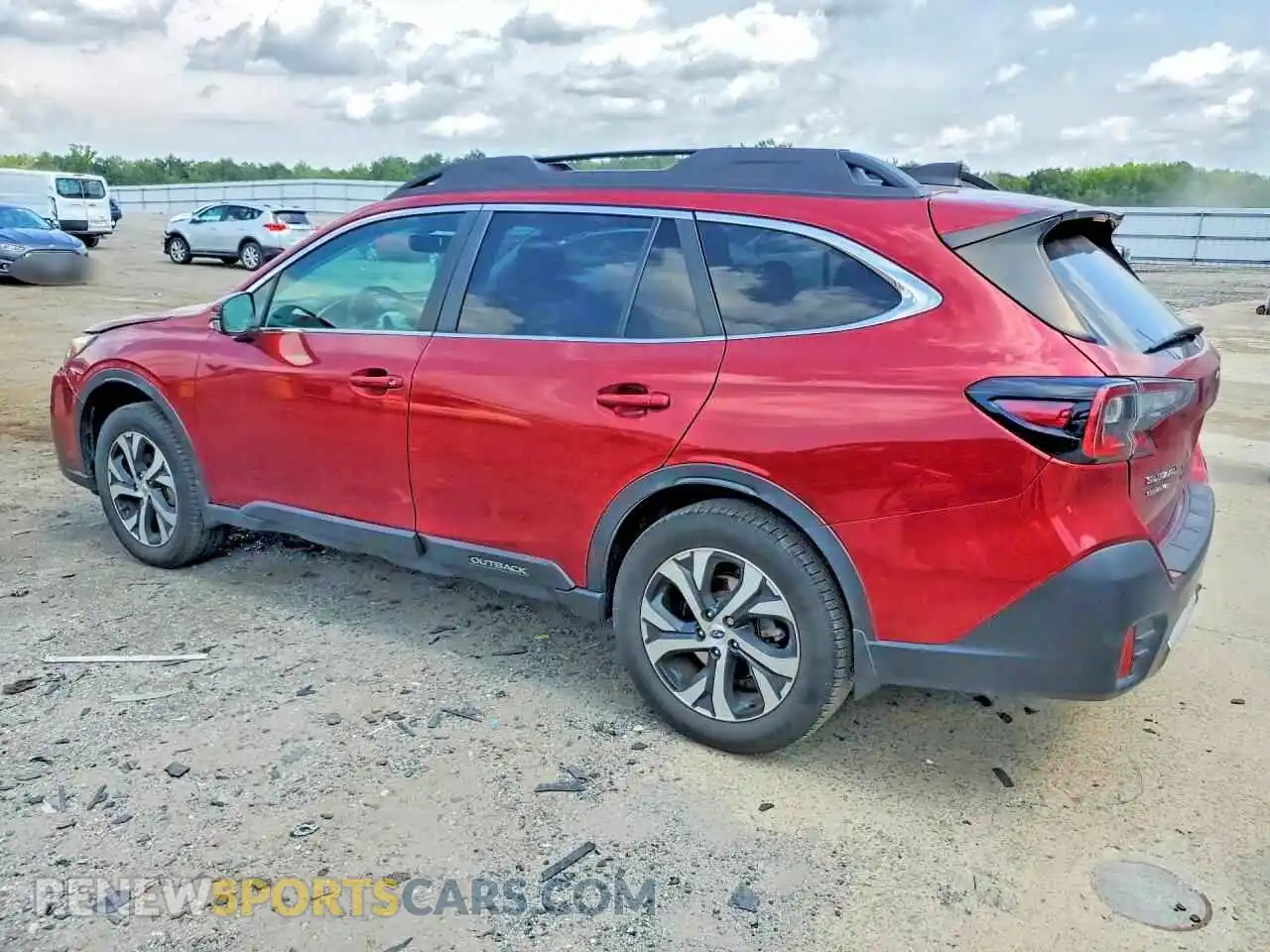 2 Photograph of a damaged car 4S4BTANC0N3252082 SUBARU OUTBACK 2022