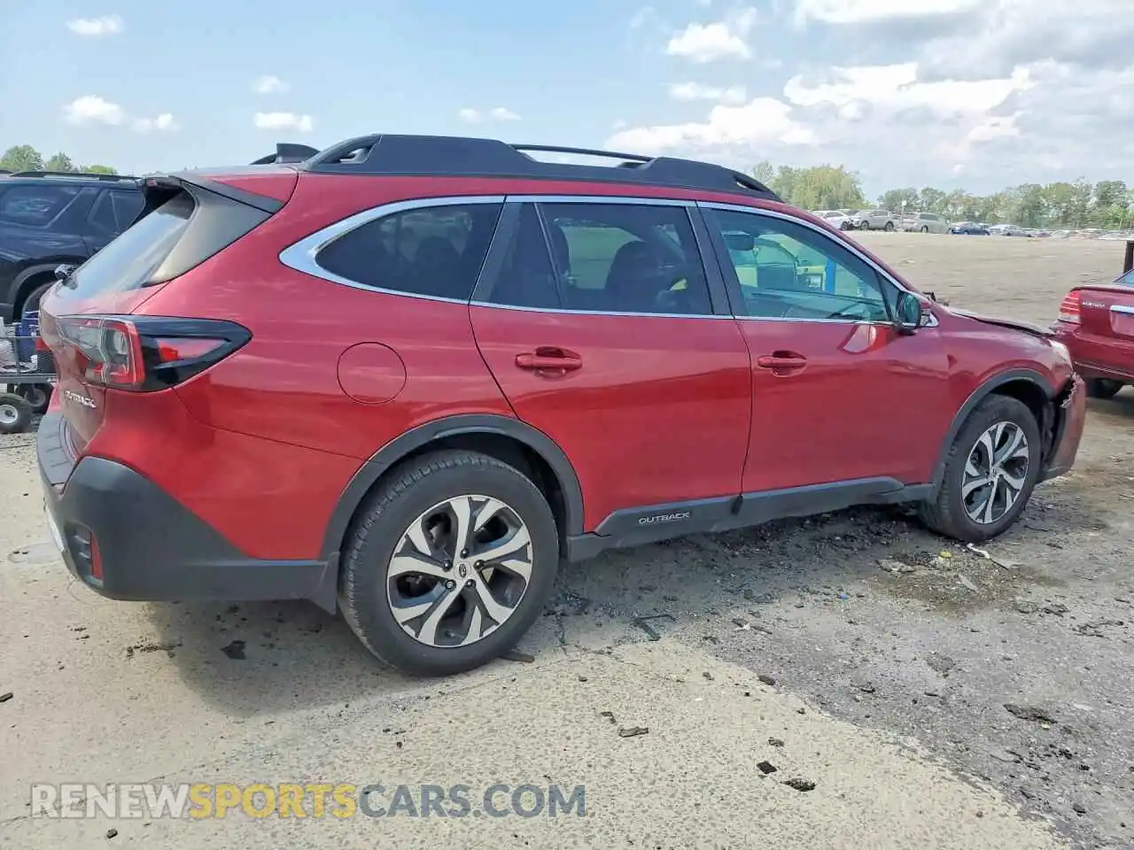 3 Photograph of a damaged car 4S4BTANC0N3252082 SUBARU OUTBACK 2022