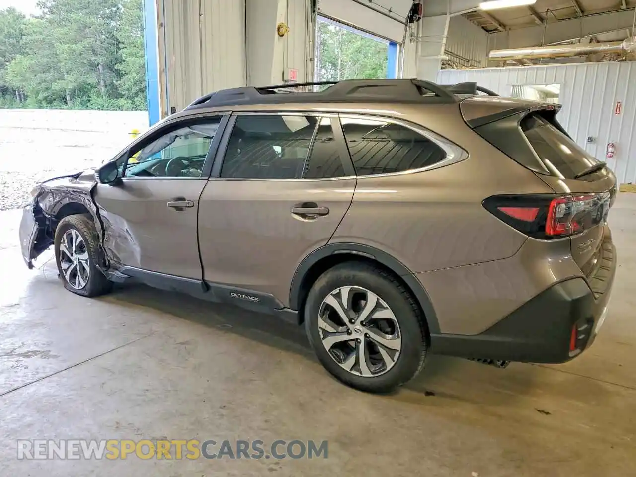 2 fotografías del automóvil dañado 4S4BTANC1N3173245 SUBARU OUTBACK 2022