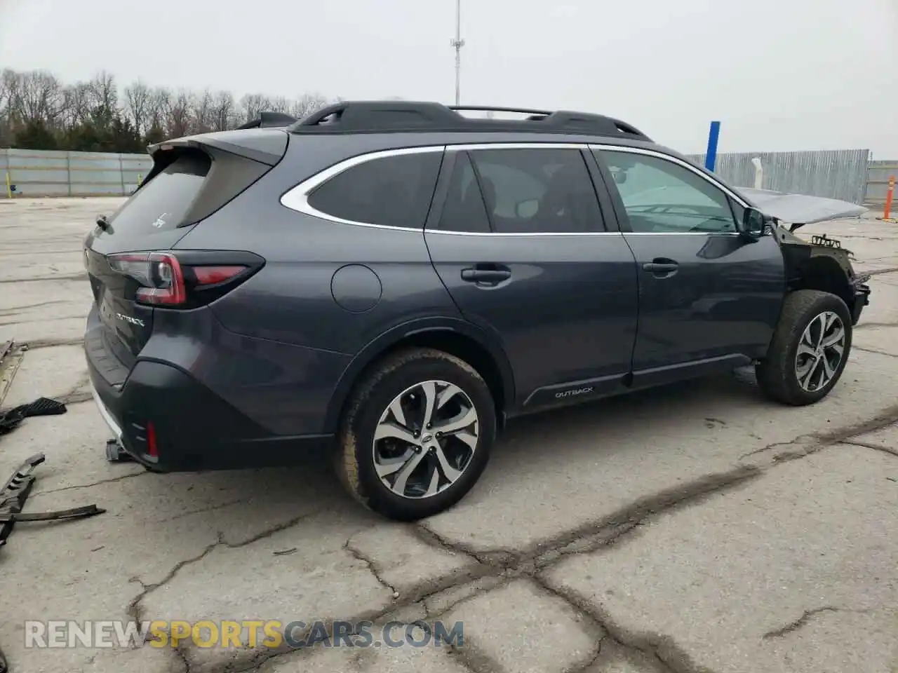3 Photograph of a damaged car 4S4BTANC1N3201447 SUBARU OUTBACK 2022