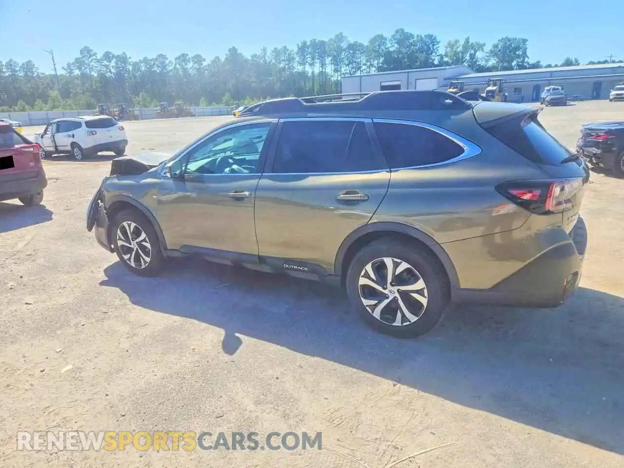 2 fotografías del automóvil dañado 4S4BTANC1N3283101 SUBARU OUTBACK 2022