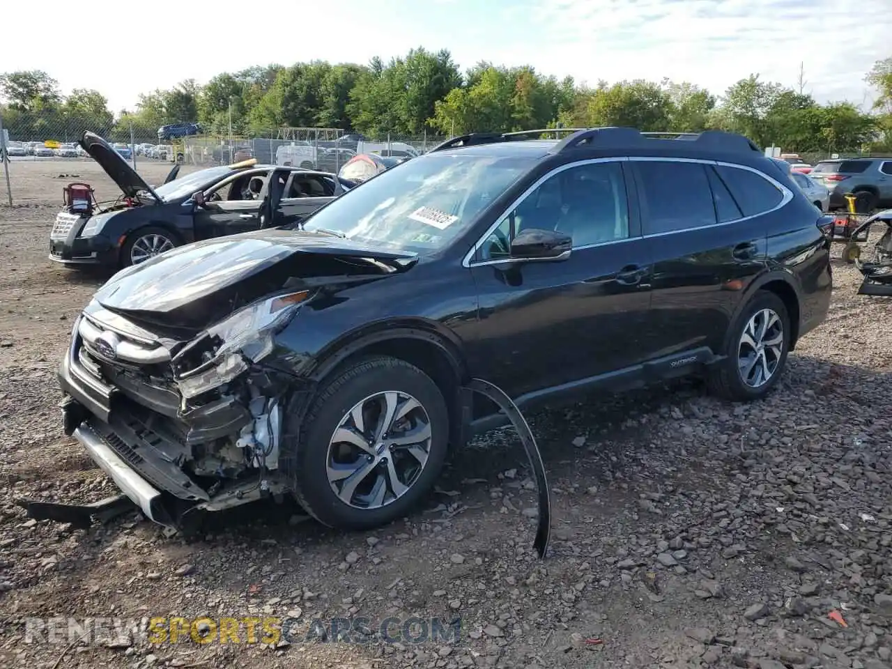 1 Photograph of a damaged car 4S4BTANC2N3150637 SUBARU OUTBACK 2022