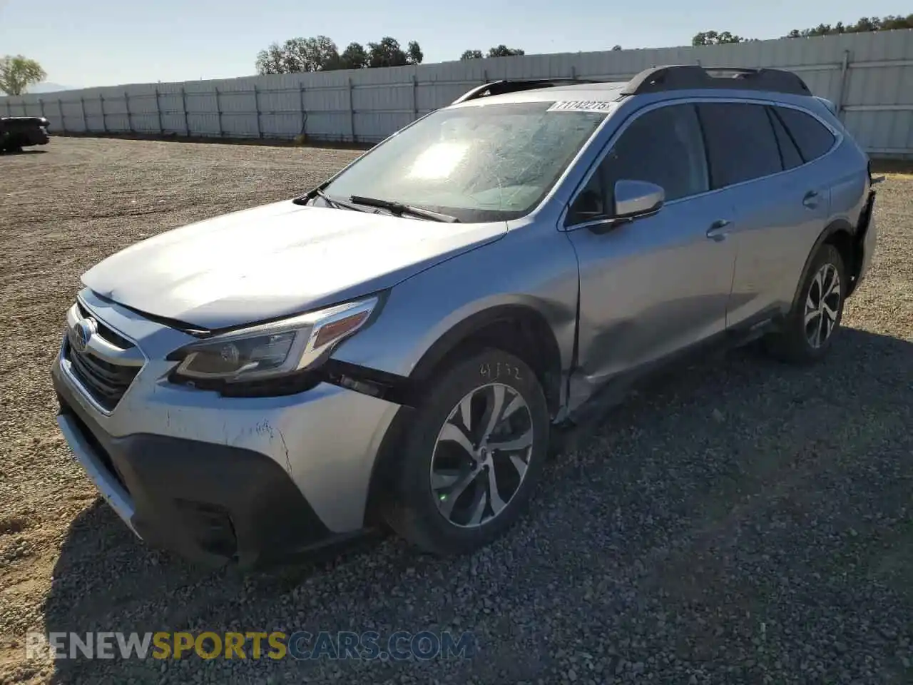 1 Photograph of a damaged car 4S4BTANC2N3150685 SUBARU OUTBACK 2022
