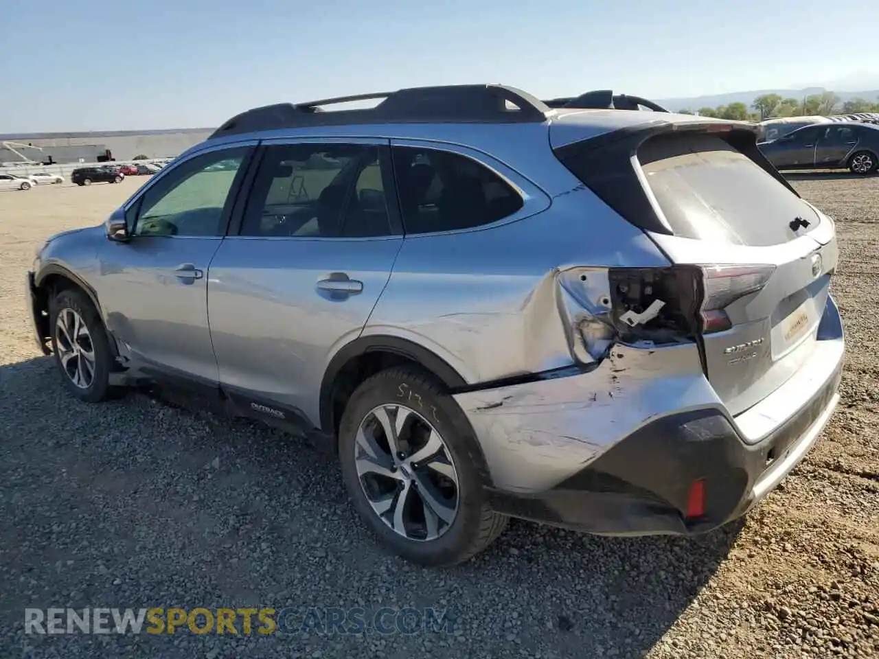 2 Photograph of a damaged car 4S4BTANC2N3150685 SUBARU OUTBACK 2022