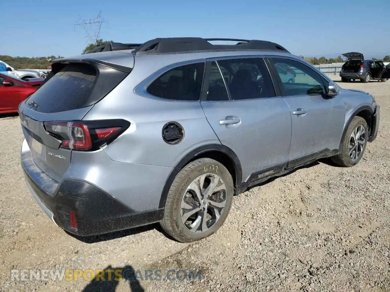 3 Photograph of a damaged car 4S4BTANC2N3150685 SUBARU OUTBACK 2022
