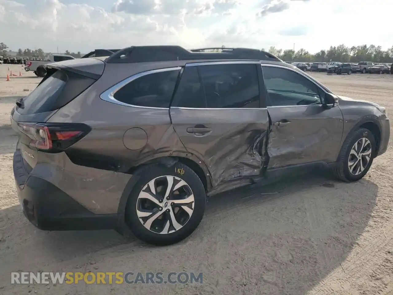 3 fotografías del automóvil dañado 4S4BTANC2N3194184 SUBARU OUTBACK 2022