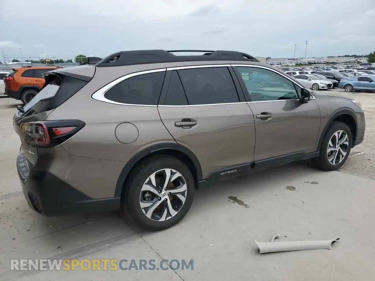 3 fotografías del automóvil dañado 4S4BTANC3N3135239 SUBARU OUTBACK 2022