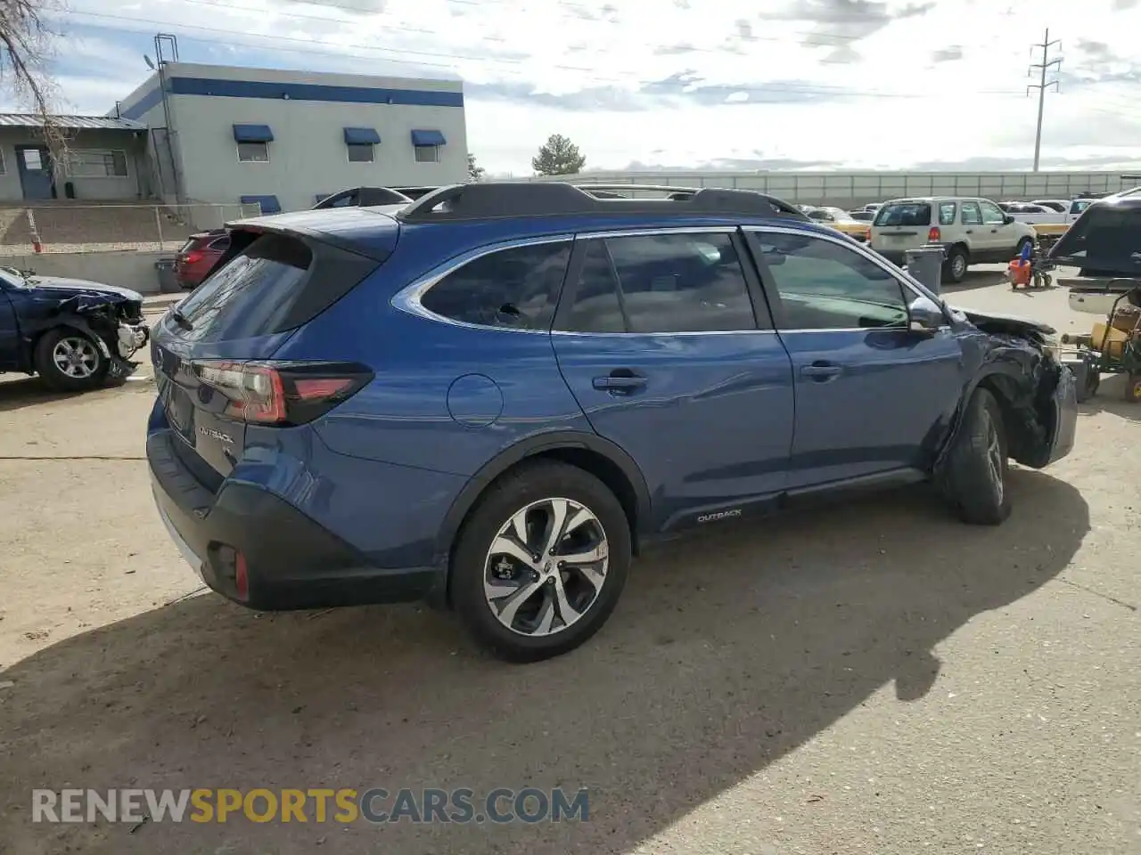 3 Photograph of a damaged car 4S4BTANC3N3272617 SUBARU OUTBACK 2022
