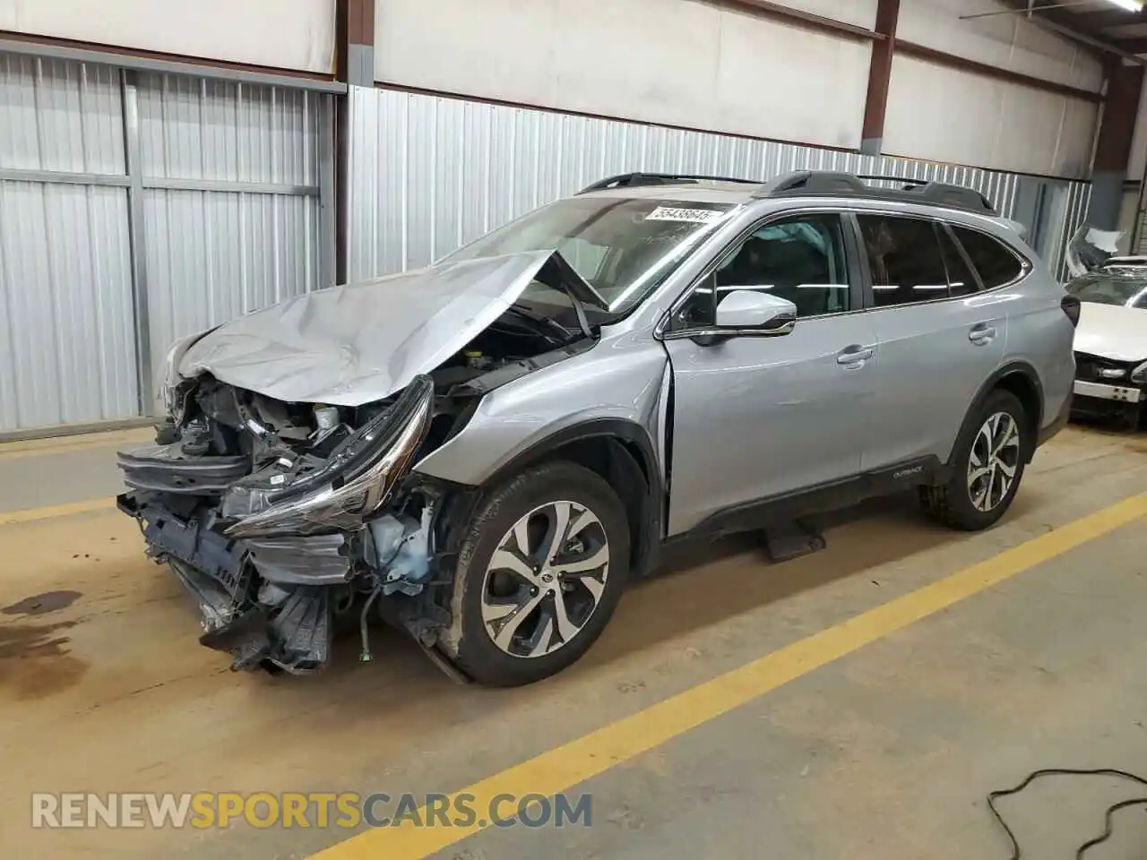 1 Photograph of a damaged car 4S4BTANC4N3176768 SUBARU OUTBACK 2022