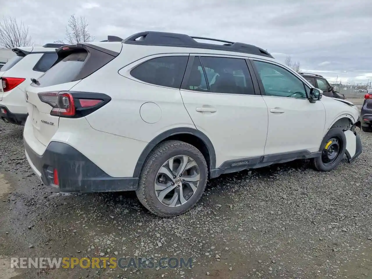 3 fotografías del automóvil dañado 4S4BTANC4N3221059 SUBARU OUTBACK 2022