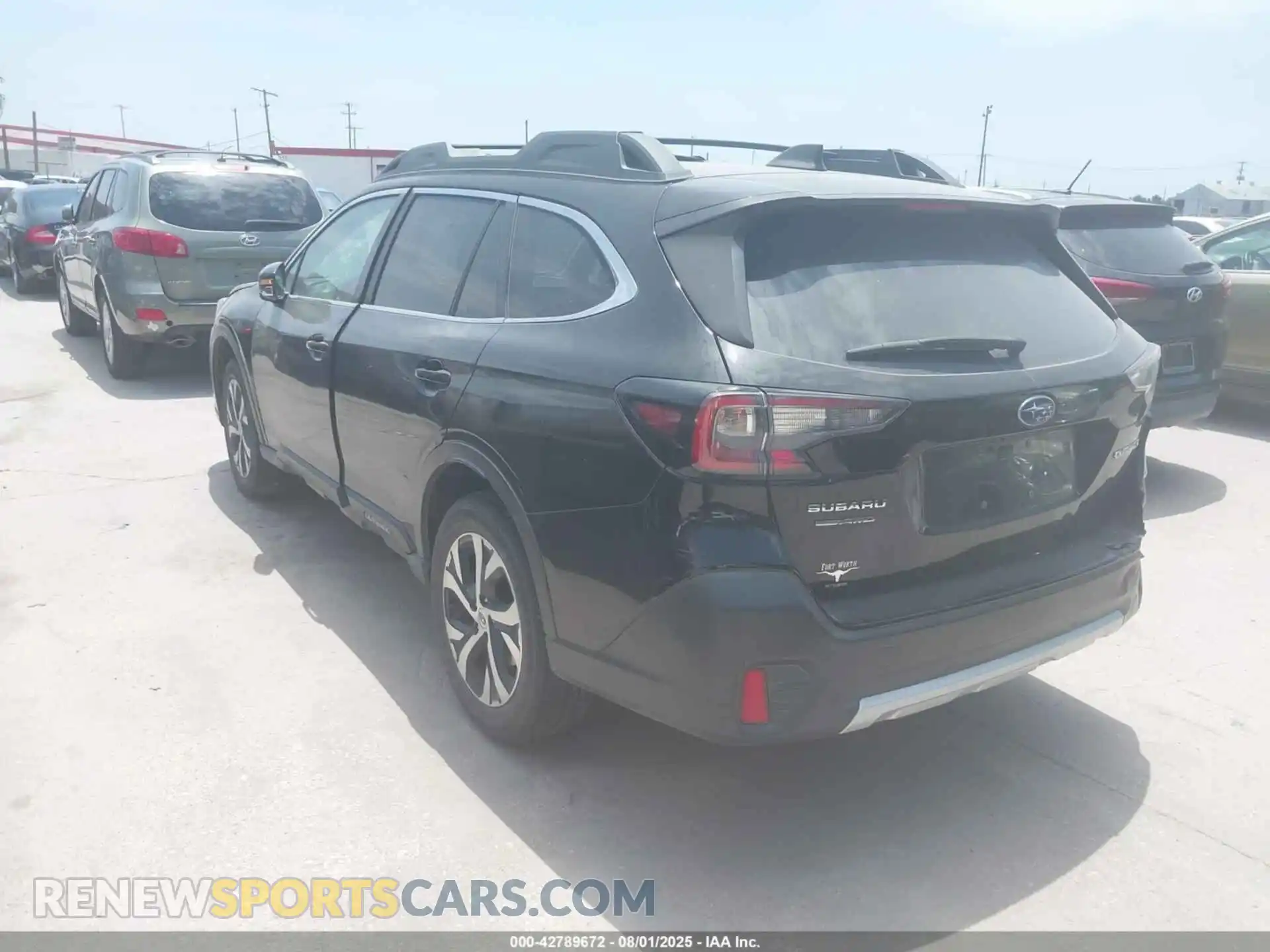 3 Photograph of a damaged car 4S4BTANC4N3230392 SUBARU OUTBACK 2022