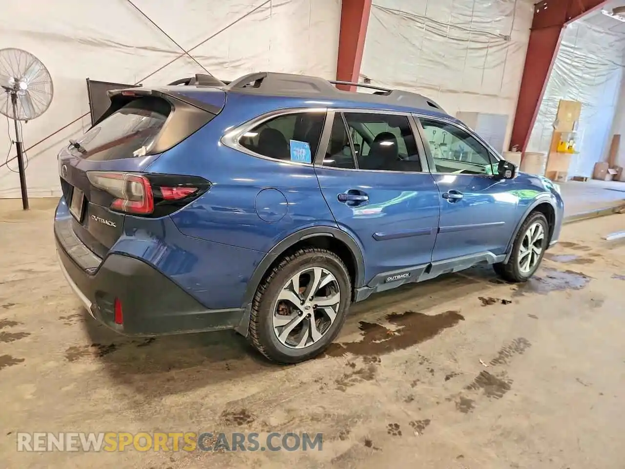 3 Фотография поврежденного автомобиля 4S4BTANC4N3252201 SUBARU OUTBACK 2022