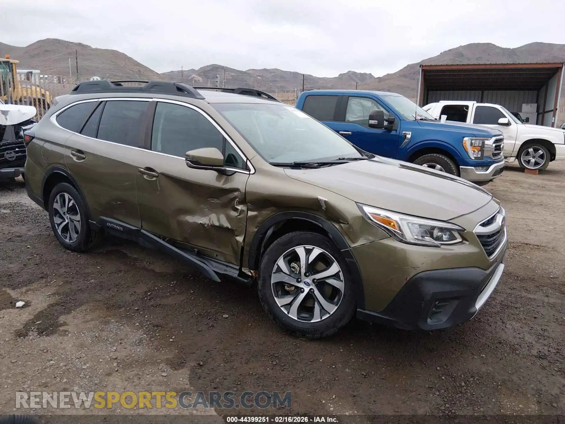 1 Photograph of a damaged car 4S4BTANC5N3199119 SUBARU OUTBACK 2022