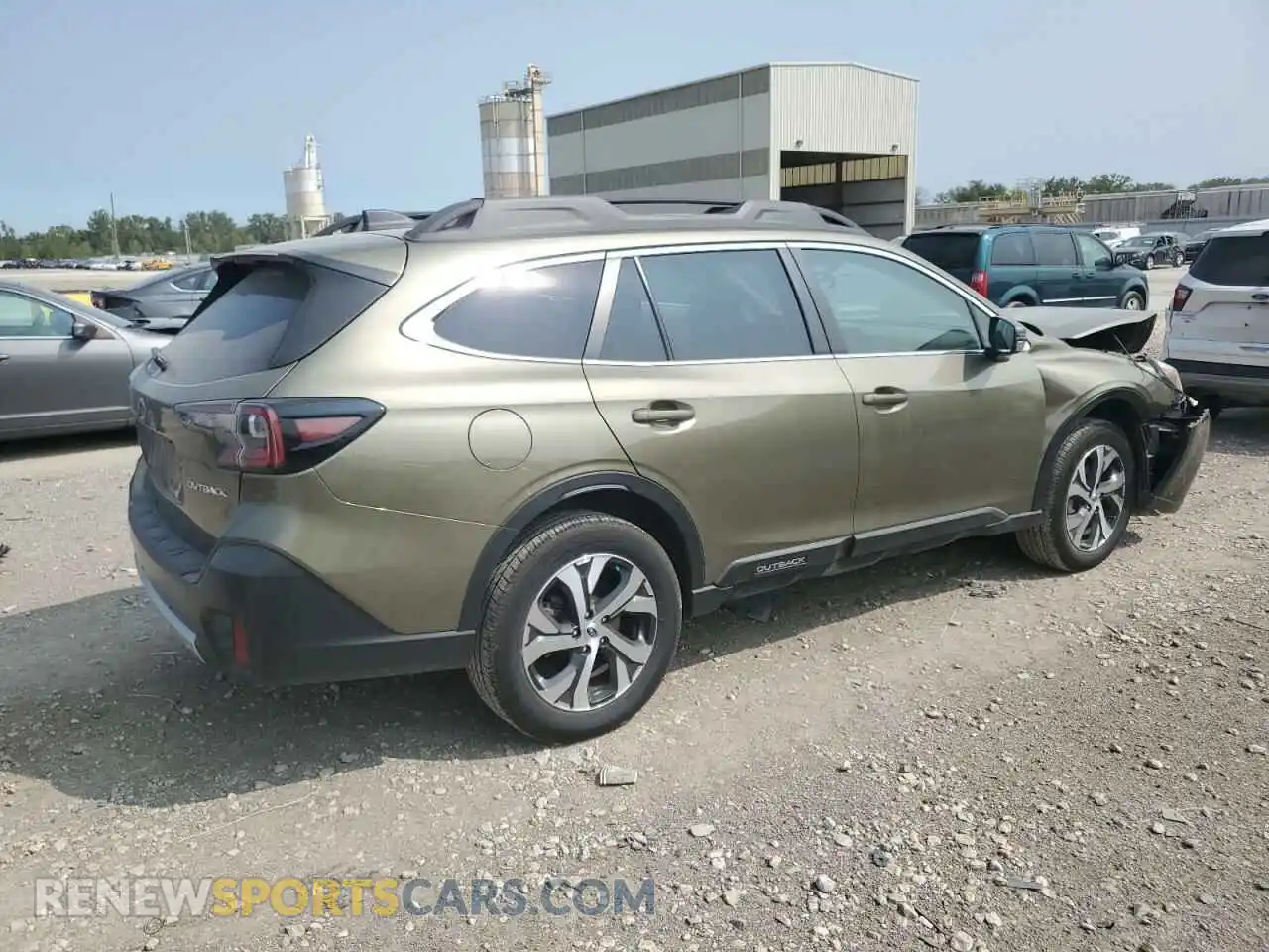 3 Фотография поврежденного автомобиля 4S4BTANC5N3229610 SUBARU OUTBACK 2022