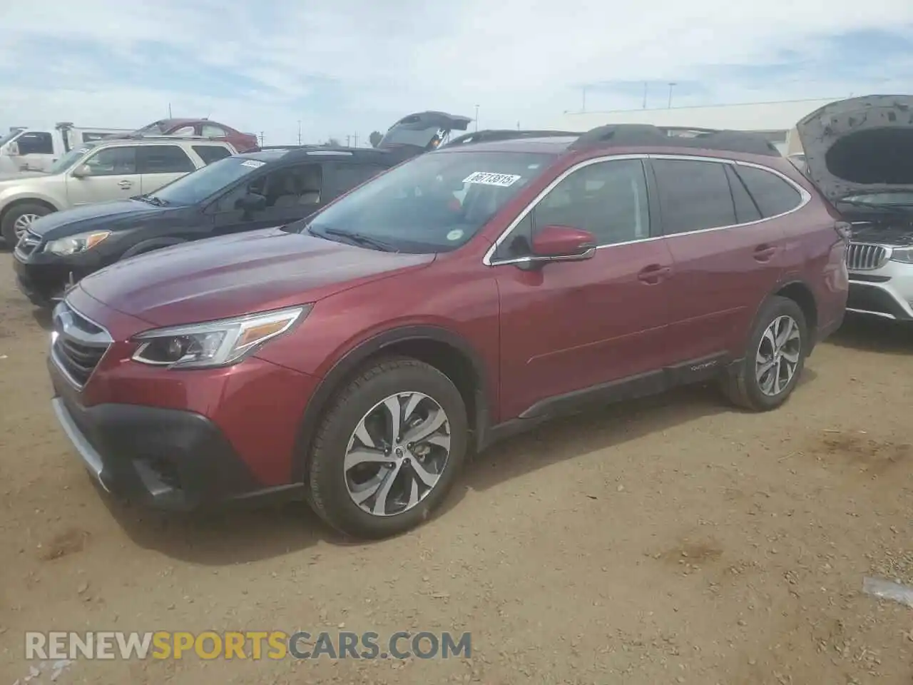 1 Photograph of a damaged car 4S4BTANC6N3187657 SUBARU OUTBACK 2022