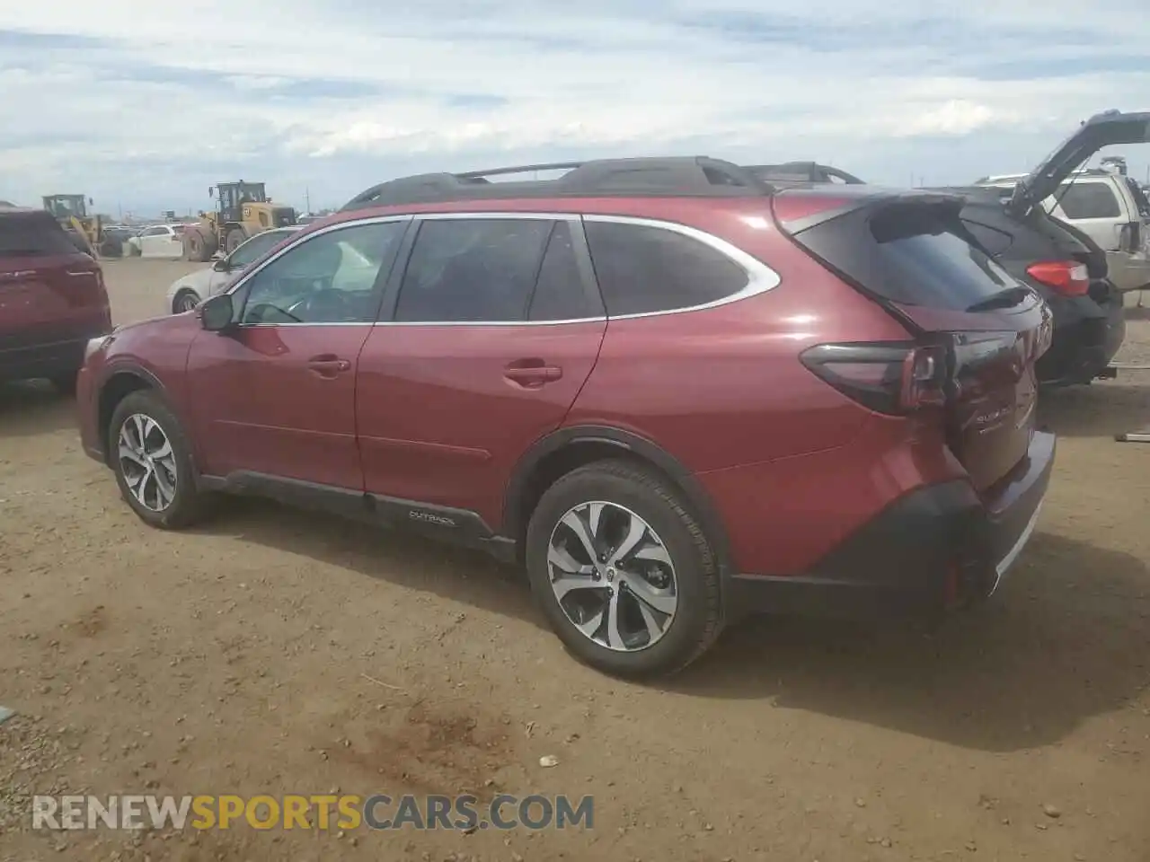 2 Photograph of a damaged car 4S4BTANC6N3187657 SUBARU OUTBACK 2022