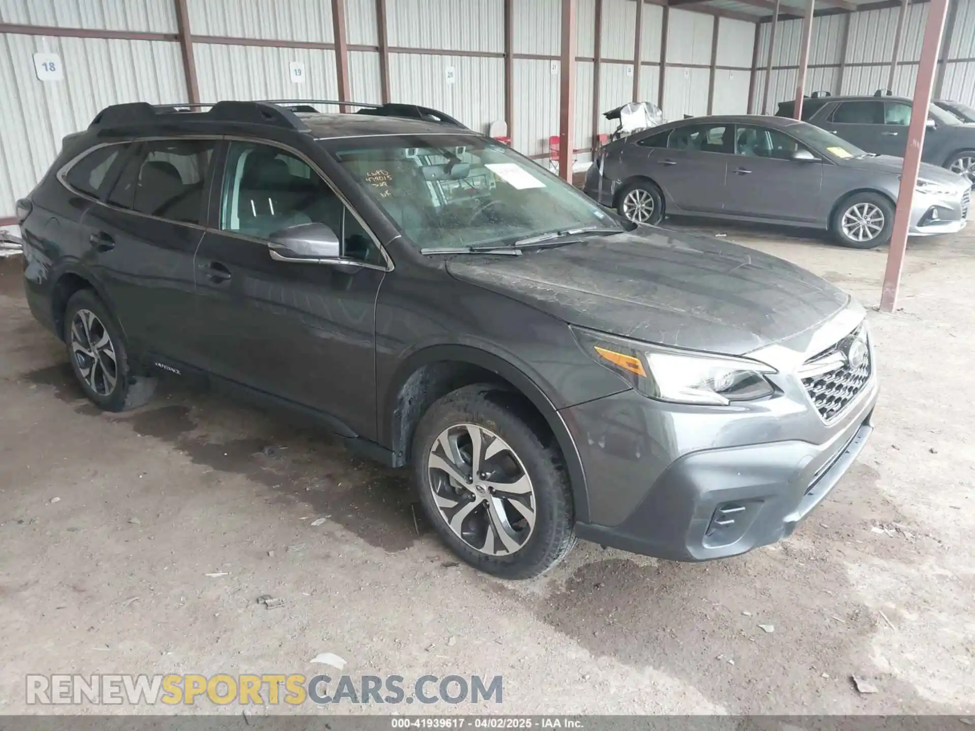 1 Photograph of a damaged car 4S4BTANC6N3250644 SUBARU OUTBACK 2022