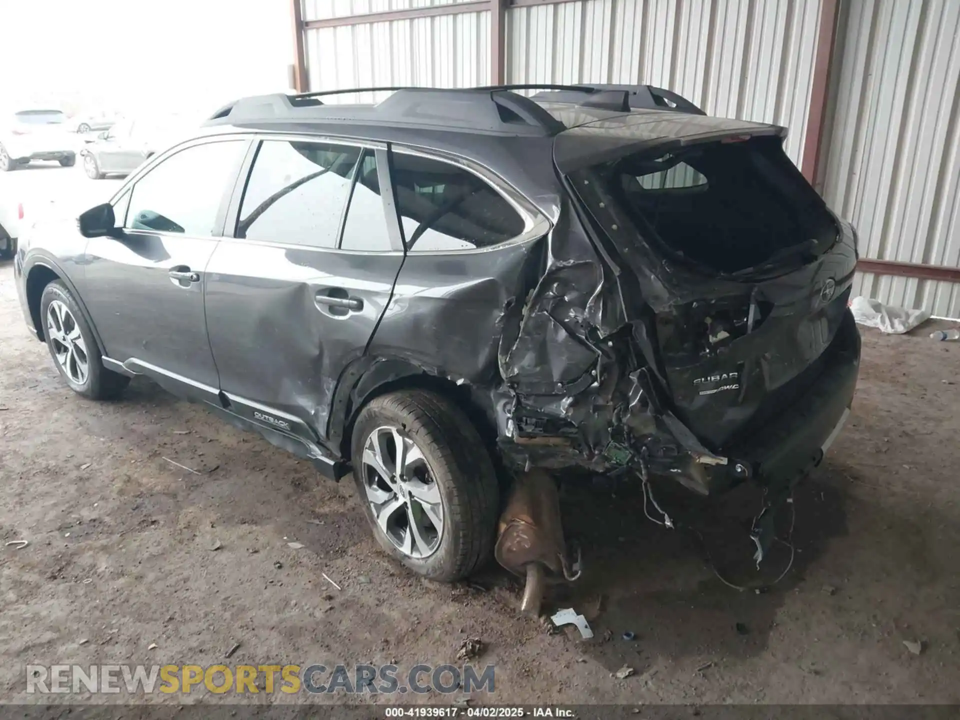 3 Photograph of a damaged car 4S4BTANC6N3250644 SUBARU OUTBACK 2022