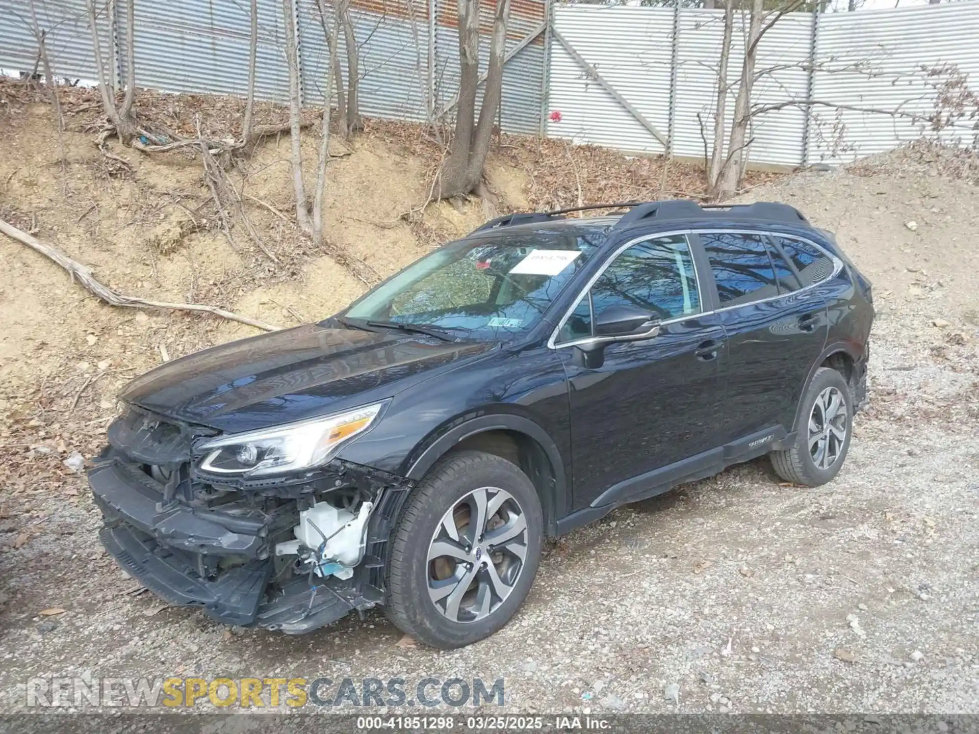 2 Photograph of a damaged car 4S4BTANC7N3182712 SUBARU OUTBACK 2022