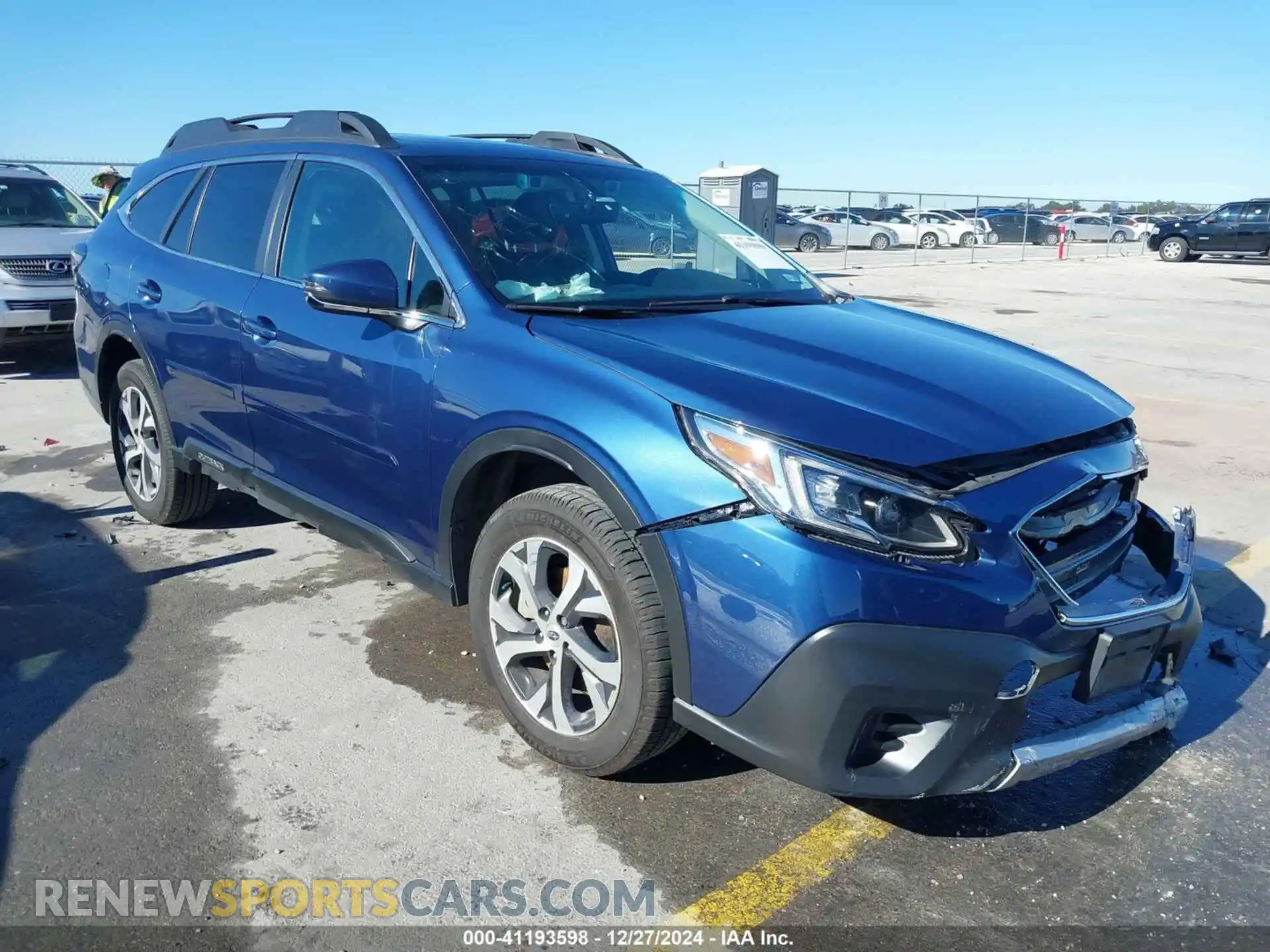 1 Photograph of a damaged car 4S4BTANC7N3201730 SUBARU OUTBACK 2022