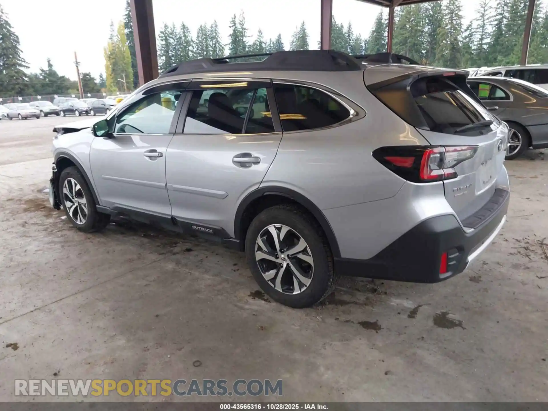 3 Photograph of a damaged car 4S4BTANC7N3246313 SUBARU OUTBACK 2022