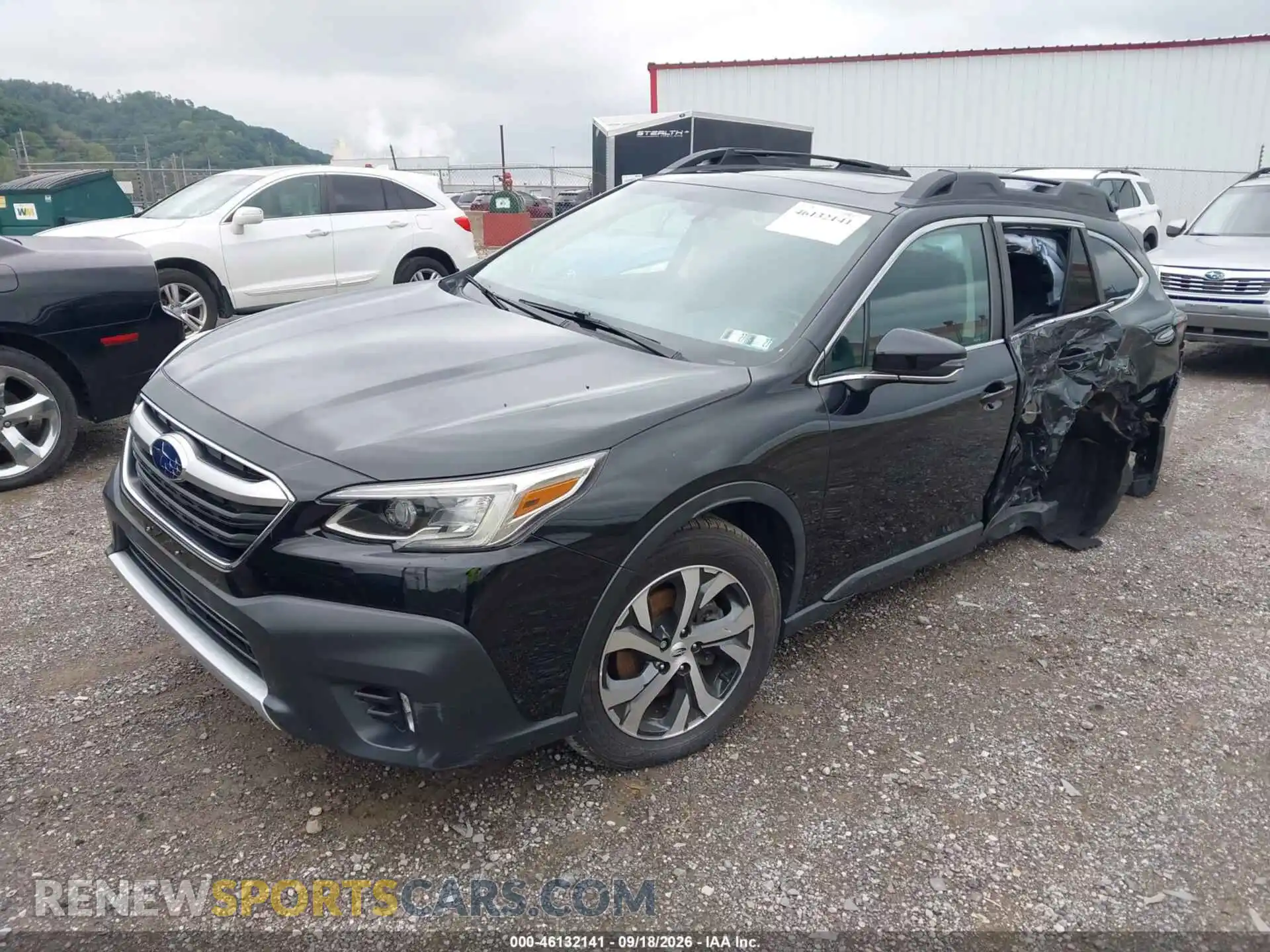 2 Photograph of a damaged car 4S4BTANC8N3209433 SUBARU OUTBACK 2022
