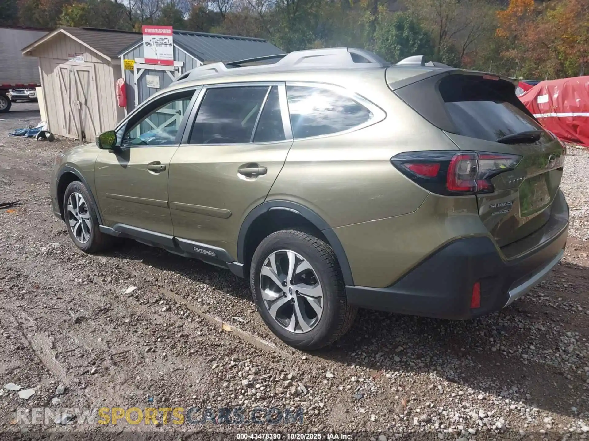 3 Photograph of a damaged car 4S4BTANC8N3244036 SUBARU OUTBACK 2022