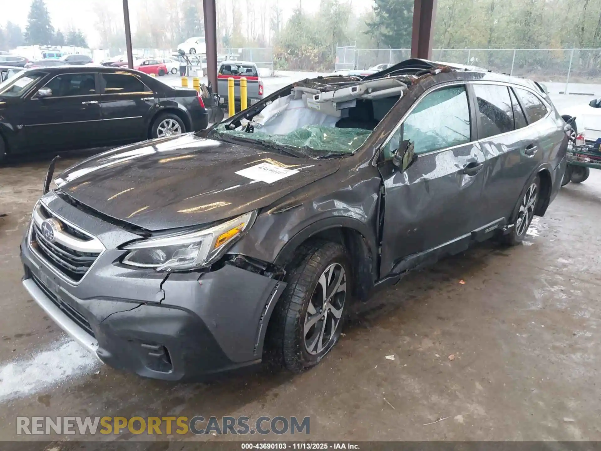 2 Photograph of a damaged car 4S4BTANC9N3136234 SUBARU OUTBACK 2022