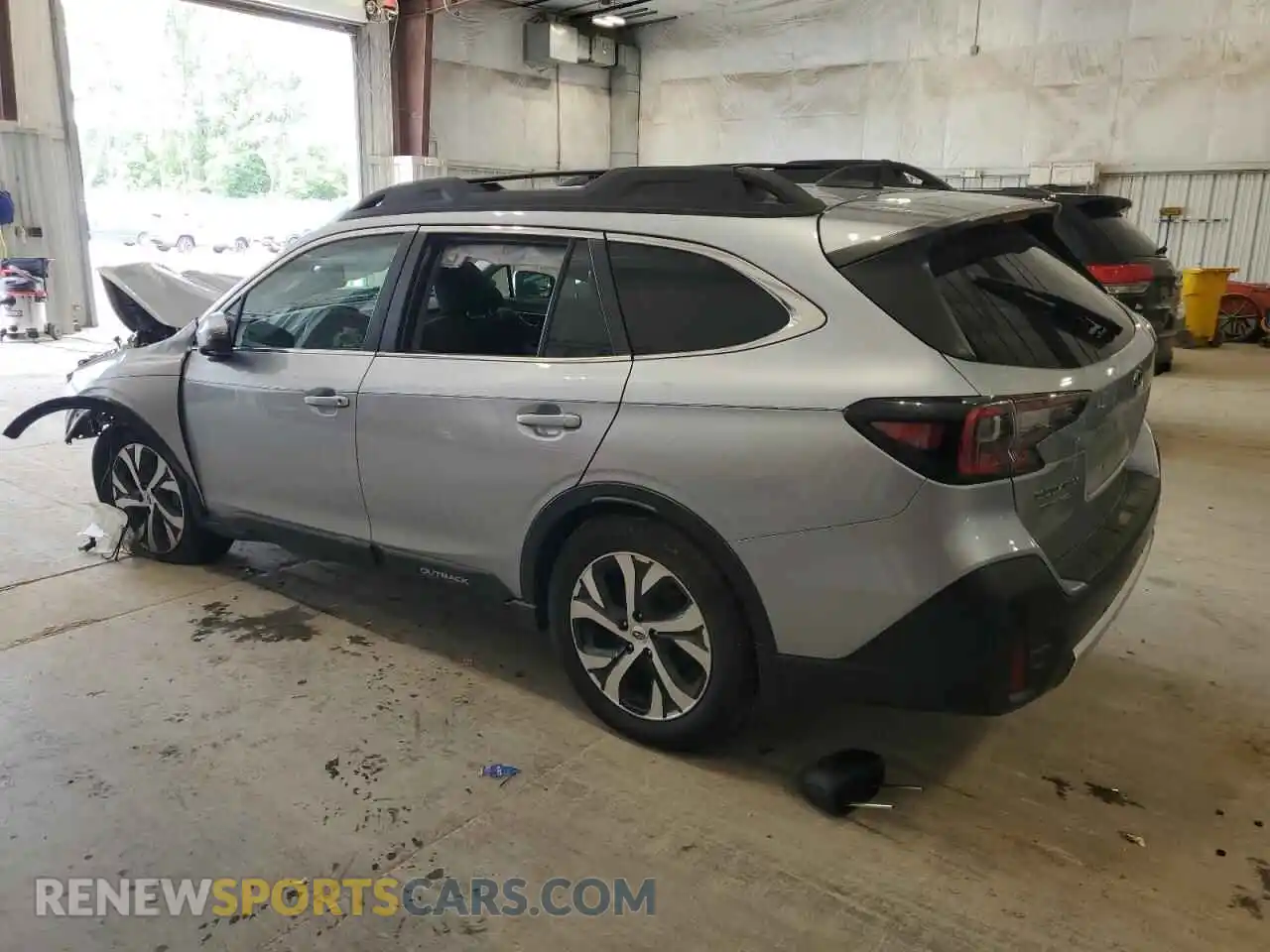 2 Photograph of a damaged car 4S4BTANC9N3153356 SUBARU OUTBACK 2022