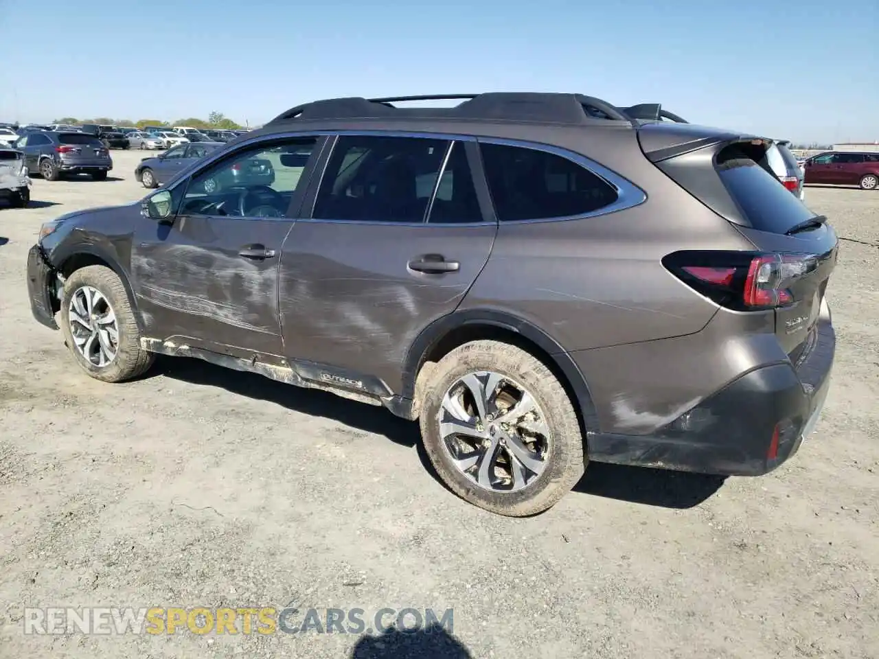 2 Photograph of a damaged car 4S4BTANC9N3188950 SUBARU OUTBACK 2022
