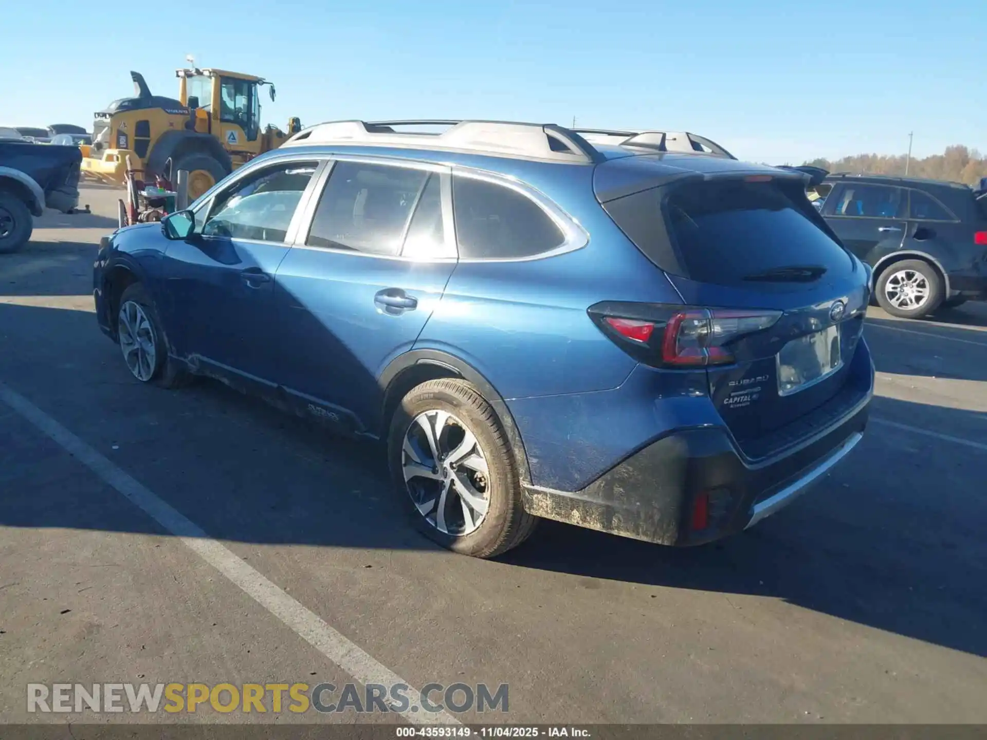 3 Photograph of a damaged car 4S4BTANC9N3190410 SUBARU OUTBACK 2022