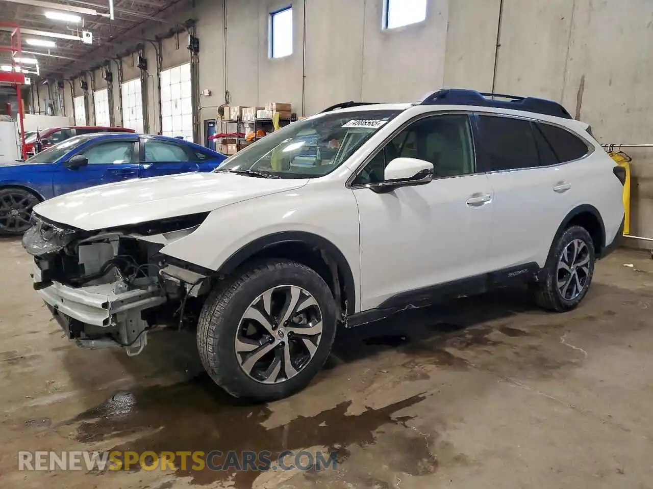1 Photograph of a damaged car 4S4BTANC9N3260133 SUBARU OUTBACK 2022