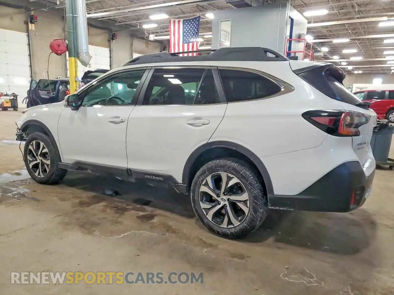 2 Photograph of a damaged car 4S4BTANC9N3260133 SUBARU OUTBACK 2022