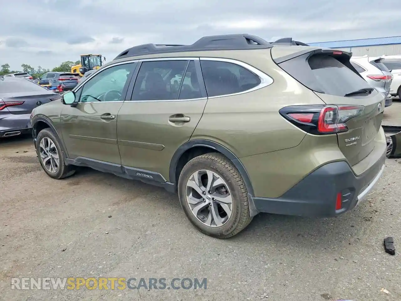 2 fotografías del automóvil dañado 4S4BTANC9N3284190 SUBARU OUTBACK 2022