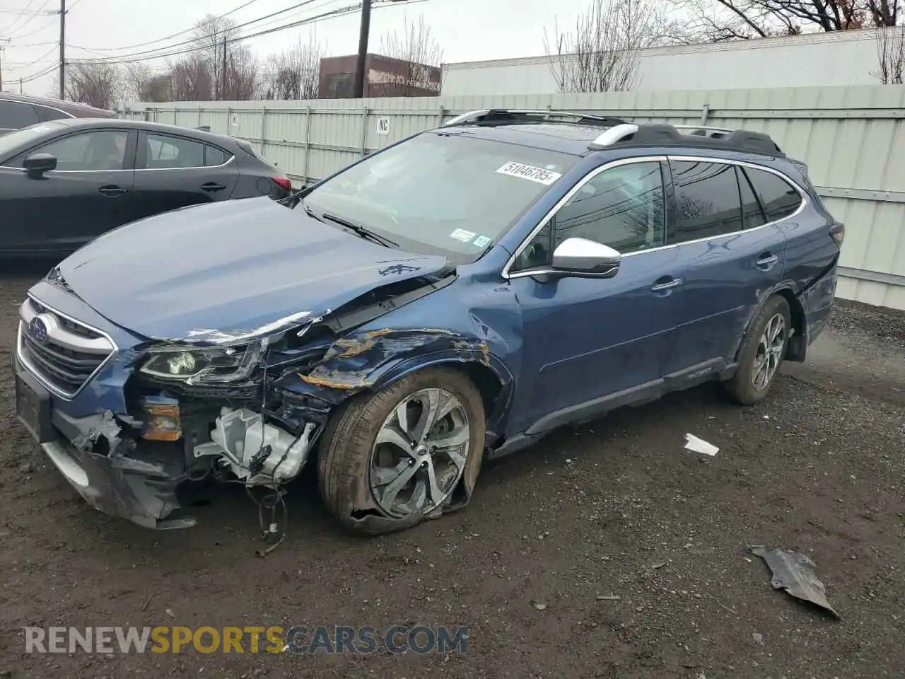 1 Photograph of a damaged car 4S4BTAPC0N3242004 SUBARU OUTBACK 2022
