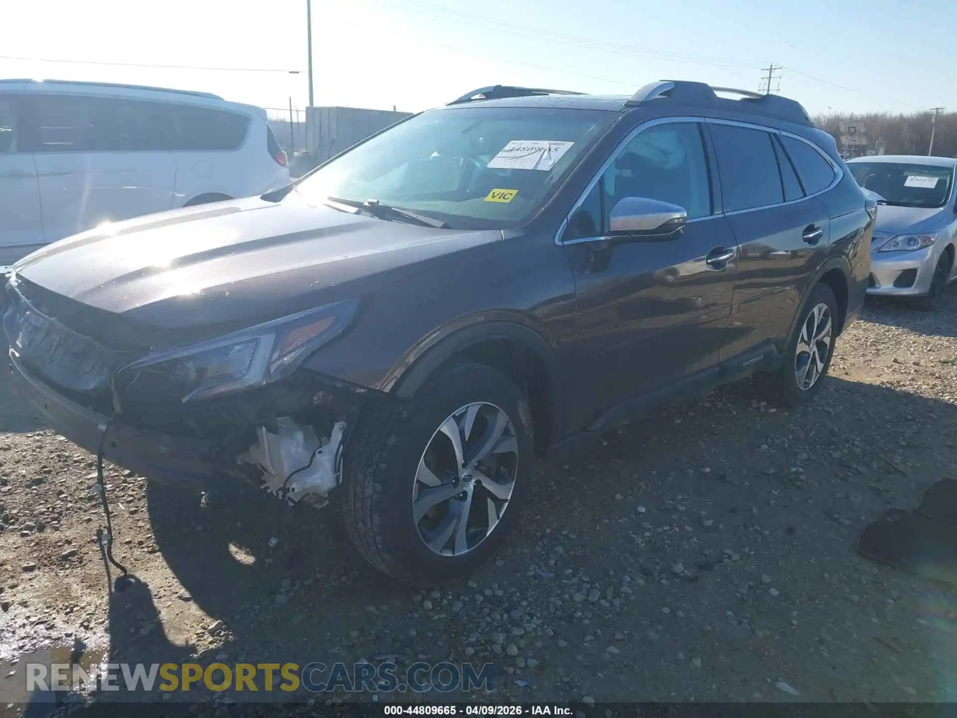 2 Photograph of a damaged car 4S4BTAPC1N3183450 SUBARU OUTBACK 2022