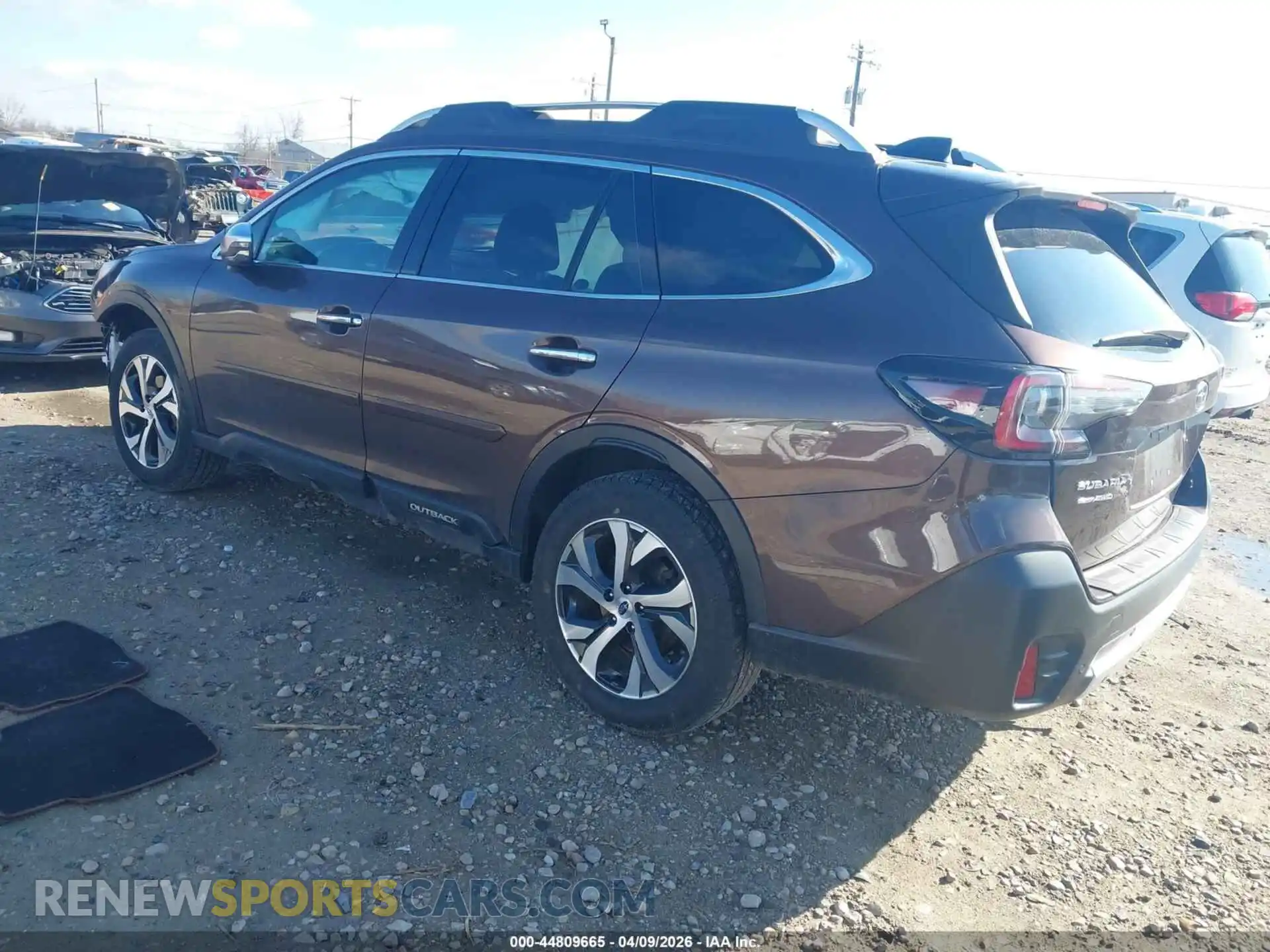 3 Photograph of a damaged car 4S4BTAPC1N3183450 SUBARU OUTBACK 2022