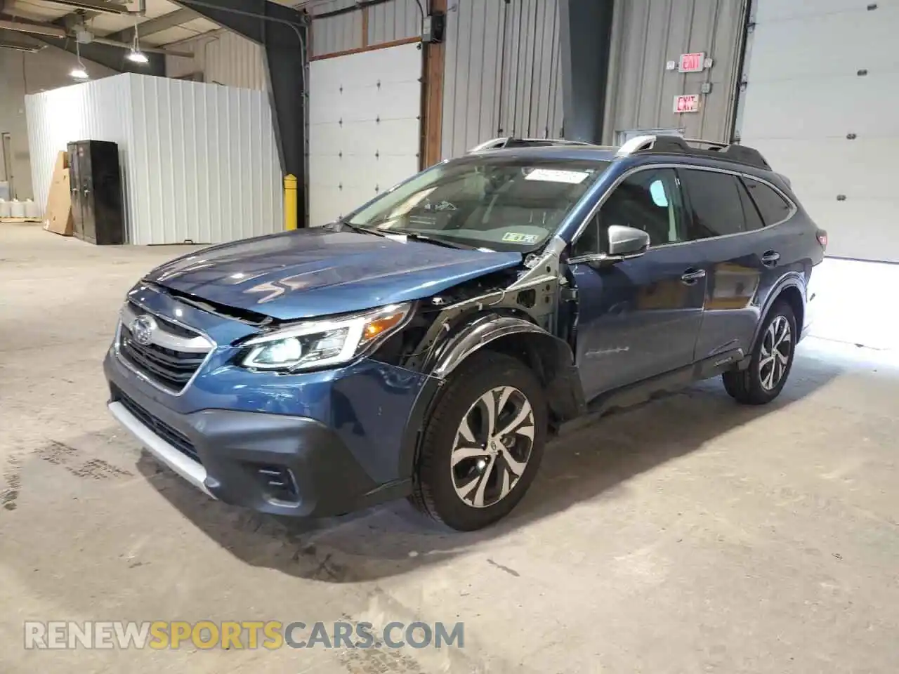 1 Photograph of a damaged car 4S4BTAPC2N3260987 SUBARU OUTBACK 2022