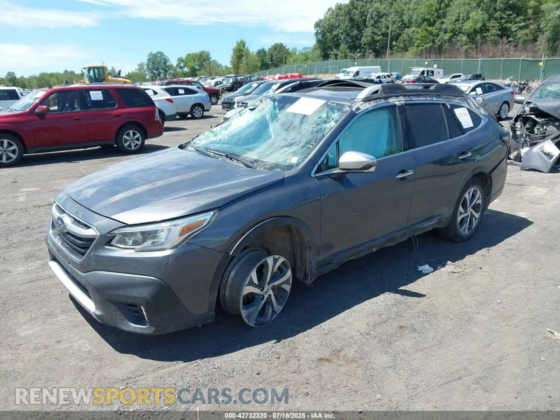 2 Фотография поврежденного автомобиля 4S4BTAPC5N3104457 SUBARU OUTBACK 2022