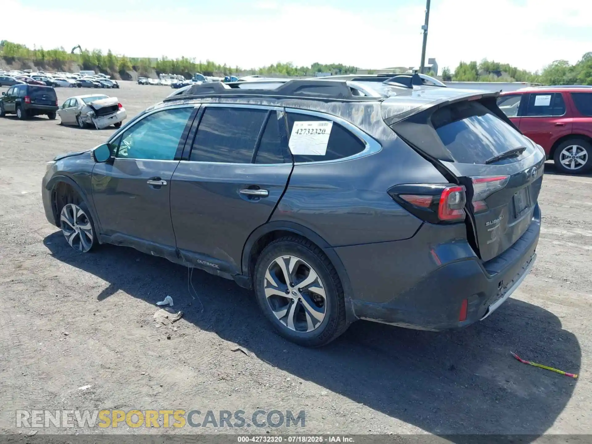 3 Фотография поврежденного автомобиля 4S4BTAPC5N3104457 SUBARU OUTBACK 2022