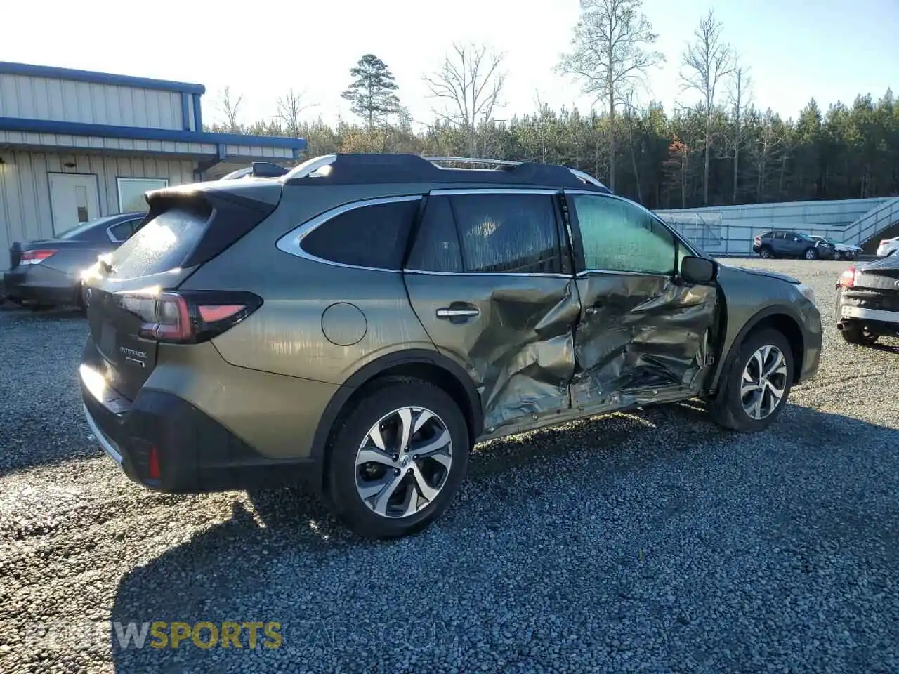 3 Photograph of a damaged car 4S4BTAPC5N3244363 SUBARU OUTBACK 2022