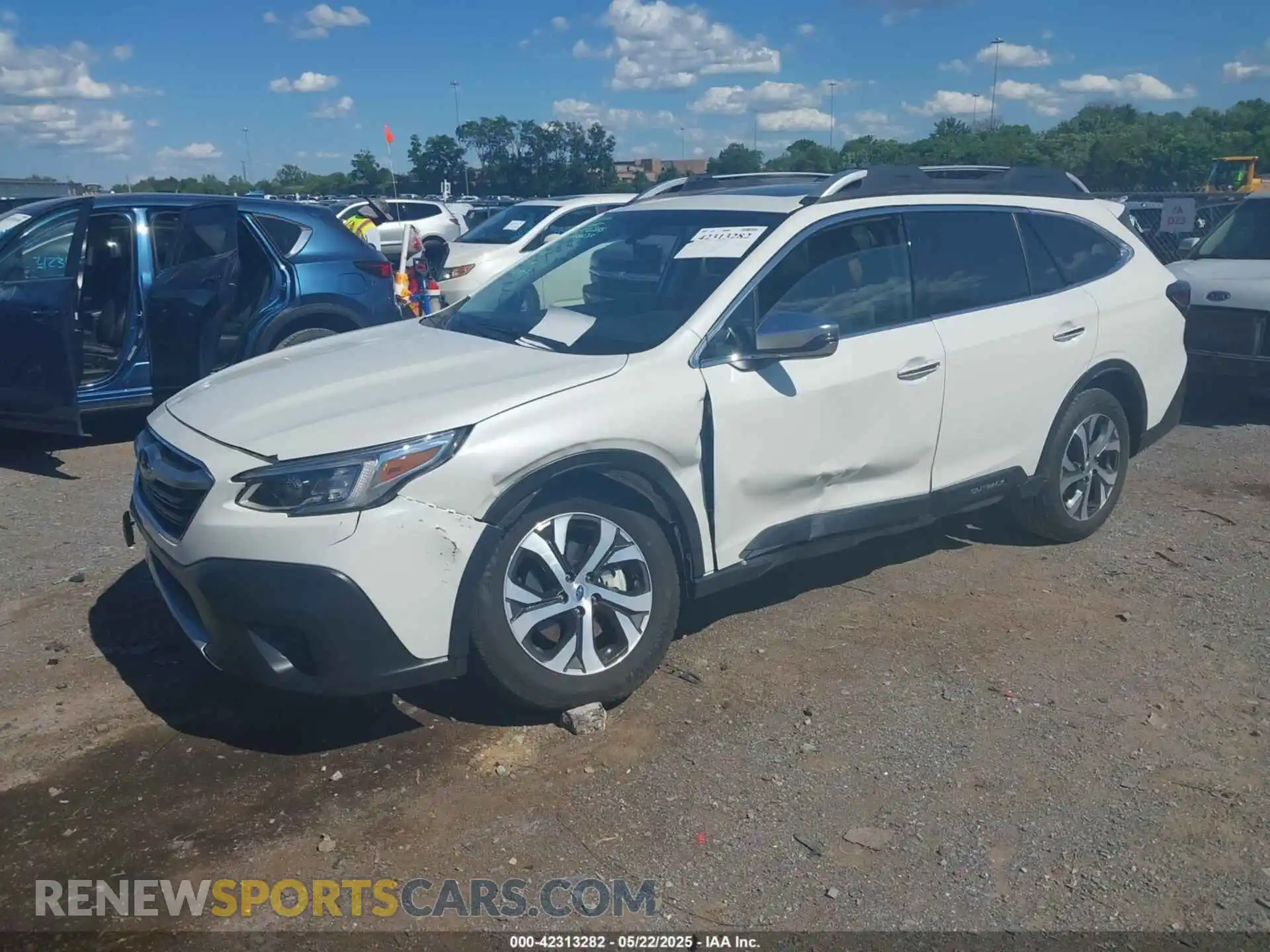 2 Photograph of a damaged car 4S4BTAPC8N3228237 SUBARU OUTBACK 2022