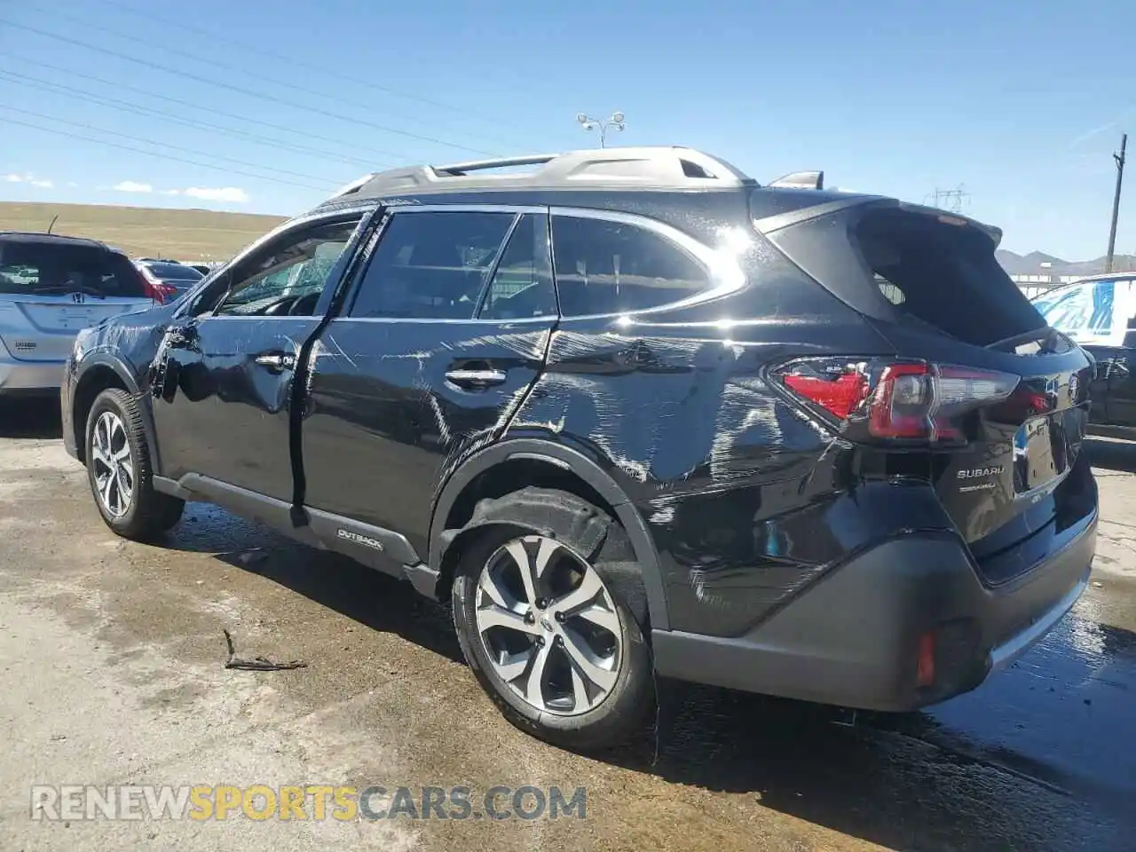 2 Photograph of a damaged car 4S4BTAPC9N3202584 SUBARU OUTBACK 2022