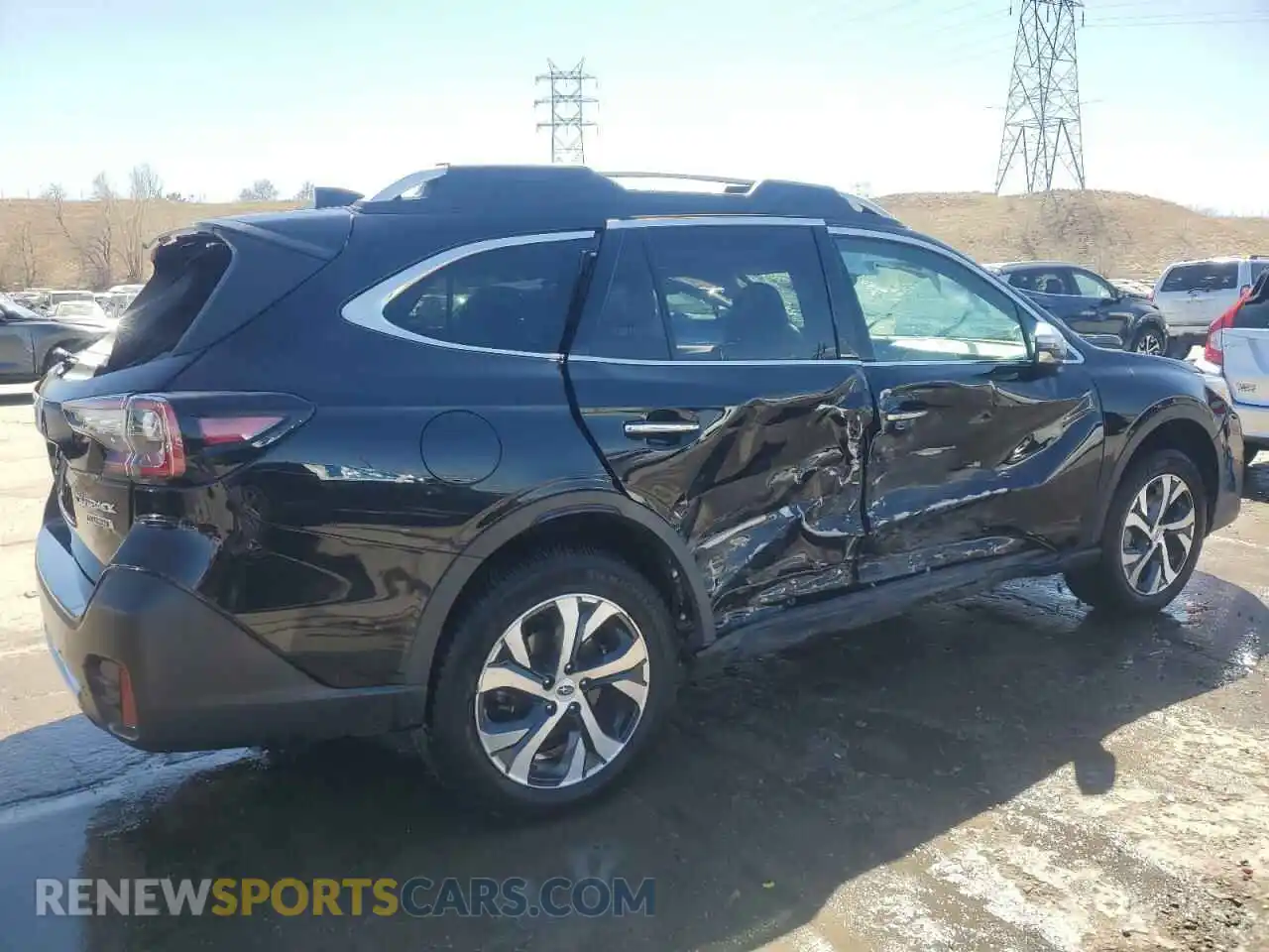 3 Photograph of a damaged car 4S4BTAPC9N3202584 SUBARU OUTBACK 2022