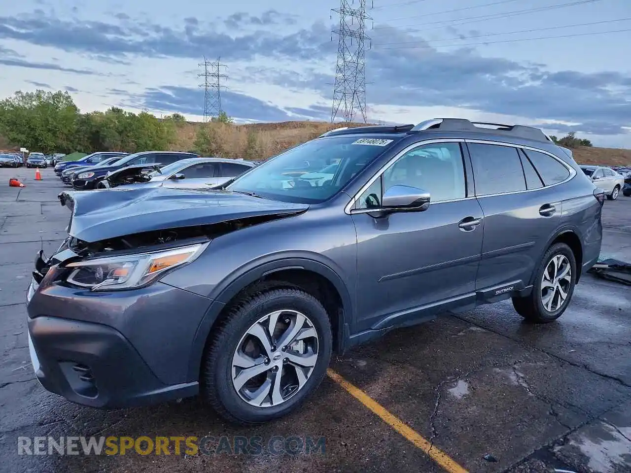 1 fotografías del automóvil dañado 4S4BTAPC9N3225685 SUBARU OUTBACK 2022